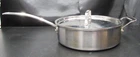Cuisinart 10" Saute Pan 3.5QT Stainless Steel Frying Skillet With Lid MCP33-24H Used. Price: $52.69.