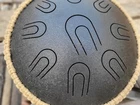 Fine Tuned 14" Inches 9 Tone Dual Tongue Musical Steel Hand Pan Drum Yoga Sound New. Price: $285.72.