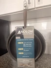 New Anolon Nonstick Fry Pan Set Bronze Hard Anodized Cookware. Price: $99.99.