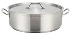 Winco Commercialgrade Stainless Steel Brazier With Lid 15 Quart New. Price: $131.36.