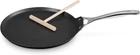 Le Creuset 11" Toughened Non-stick Pro Crepe Pan W/ Wooden Rateau 51130028001001 New. Price: $108.00.