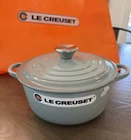 New Le Creuset Traditional Round 20CM 2.75 Qts Sea Salt Cast Iron Dutch Oven. Price: $219.95.