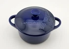Le Creuset Mini Cocotte W/lid Eiffel Tower - 8OZ Indigo Nib New. Price: $59.00.