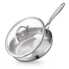 Cooks Standard Stainless Steel Frying Pan With Lid, 8-INCH Multi-ply Clad Wok... New. Price: $79.86.
