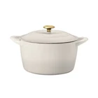 Tramontina 80131/503 Enameled Cast Iron 7-QUART Covered Round Dutch Oven New. Price: $59.98.