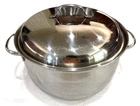 Vtg Belgique Tools Of The Trade 6 Qt Stainless Steel Stock Pot & Lid Belgium Used. Price: $49.99.