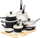 Greenpan Rio 16 Piece Cookware Pots And Pans Set, Black New. Price: $300.97.