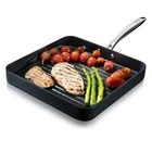 Nutrichef 11" Hard-anodized Non Stick Grill & Griddle Pan Kitchen Cookware New. Price: $48.99.