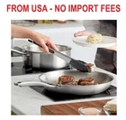 Vigor SS3 Series 12" Tri-ply Stainless Steel Fry Pan New. Price: $35.69.