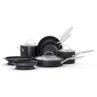 Calphalon Hardanodized Nonstick 10PIECE Cookware Set New. Price: $247.66.