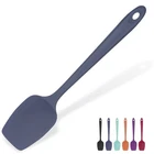 Heat Resistant Silicone Spatula: 11.38IN (spoon Spatula), Midnight Blue New. Price: $17.99.
