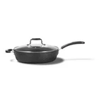 Starfrit The Rock 12'' 30CM Non-stick Jumbo Cooker Pan With Lid Durable Forged New. Price: $83.17.