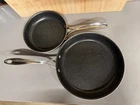 J Henckels International 8 & 10 Capri Ceramic Non Stick Aluminum Frying Pan Used. Price: $50.00.