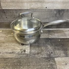 Belgique Tools Of The Trade 2QT Ss Pot W/silicone Handles & Vent Lid Used. Price: $32.00.