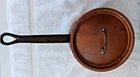 Vtg Matfer Bourgeat Copper Sauce Pan #18 With Lid Made In France (heavy) Used. Price: $246.00.