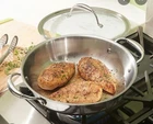 Princess Heritage Tri-ply Stainless Steel 12" Sear Pan 5757 New. Price: $165.00.