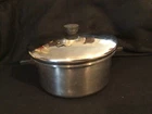 Vtg Sears Heat Core Stainless Steel 5 Qt 4.73 Stock Pot With Lid Made Usa Used. Price: $60.00.