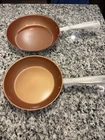Nuwave Perfect Green Duralon 9" & 10.5" Nonstick Cookware Frying Pans Set- New!. Price: $59.99.