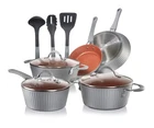 Nutrichef Nonstick Cookware Excilon Home Kitchen Pots Set Saucepan New. Price: $141.94.