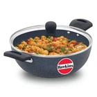 Hawkins Ceramic Nonstick 3.5 Litre Deep Kadhai Induction Fry Pan Glass Lid New. Price: $99.91.