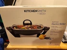 Kitchensmith By Bella TXG-619 X11 Electric Skillet 12117 New. Price: $31.45.