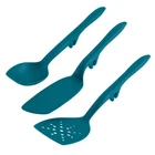 Rachael Ray Lazy Spoon And Flexi Turner Set, 3-PIECE, Teal Cookware New. Price: $25.74.