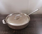 Vintage All Clad Master Chef 403 3QT Skillet Saute Frying Pan With Lid Used. Price: $79.99.