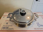 Zepter Stainless Steel Pan / Steamer With Lid Thermo System Used. Price: $399.95.