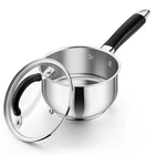 P&p Chef 1 Sauce Pan With Lid, Stainless Steel Quarts, Silver New. Price: $26.81.