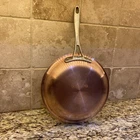 Calphalon Tri-clad Pan 8" 1388 Copper Bottom Stainless Steel Fry Saute Skillet Used. Price: $34.87.