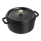 Staub Cast Iron - Cocottes 4 Qt, Round, Cocotte, Black Matte New. Price: $345.00.