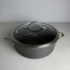 Calphalon 8785 Nonstick Dutch Oven Qt With Lid Used. Price: $44.99.