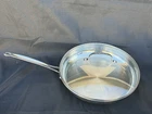Cuisinart Skillet 722-30G Induction Ready 12 W/lid See Descr Used. Price: $75.00.