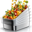 Wantjoin Steam Table Hotel Pans 1/1 Full Size 4 Inch Deep 6 Pack, Stainless S... New. Price: $87.77.