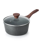 Sensarte Nonstick Saucepan With Lid, 1.5 Quarts Small Pot Swiss Granite ... New. Price: $50.13.