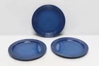 3 Le Creuset 10.5" Dinner Plates Lapis Blue New. Price: $67.50.
