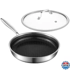 Moutius 10-INCH Frying Pans, Ceramic Coating Stainless Steel New. Price: $58.99.