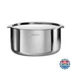 Tramontina Utsava 5.75-QUART Tri-ply Clad Stainless Steel Tope With Lid, Large New. Price: $67.93.