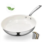 Sakamosh 9.5 Inch Nonstick Ceramic Pan, Tri-ply Stainless Steel Frying... New. Price: $42.79.