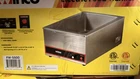 Commercial Portable Steam Food Warmer 120V 1200W Stainless. FW-S500 Winco New. Price: $80.00.