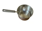 Farberware 3 Quart Sauce Pan With Glass Lid Stainless Steel Q16C Used. Price: $15.00.