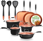 Nutrichef NCCW14S 14-PIECE Nonstick Cookware Pots & Pans Stylish Set New. Price: $180.00.