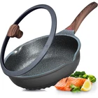 Vinchef Nonstick Deep Frying Skillet With Lid, 11IN/5QT Saute Pan, German... New. Price: $46.60.