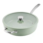 Pan 5 Quart Nonstick Ceramic Helper Handle Lid Circulon Halo Saute Laserdefense New. Price: $209.99.