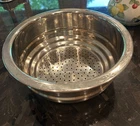 Creuset 22CM -8" Steamer Insert Stepped Base Rare Variant Stainless Steel Used. Price: $54.99.