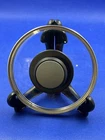 Glass Replacement Cook Pot 6" Lid 5.75" Steel Rim Black Gray Handle Vented Used. Price: $9.97.