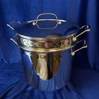 Cuisinart 7664-26 Qt Stainless Stockpot & Lid 7112-26 W/ Insert Used. Price: $60.00.