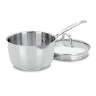 Cuisinart Chef Classic 2 Quart Stainless Steel Saucepan With Cover 719-18P New. Price: $59.99.