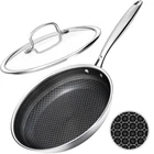 Useluck Frying Pans With LID,8-INCH Skillet Honeycomb... New. Price: $42.99.