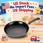 T-fal Essentials 12" Nonstick Fry Pan Skillet Black Thermo-spot Heat Indicator New. Price: $18.00.